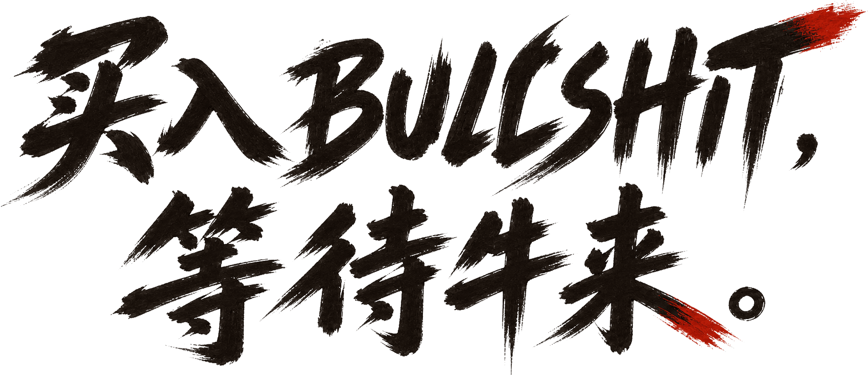 买入 BULLSHIT,等待牛来。